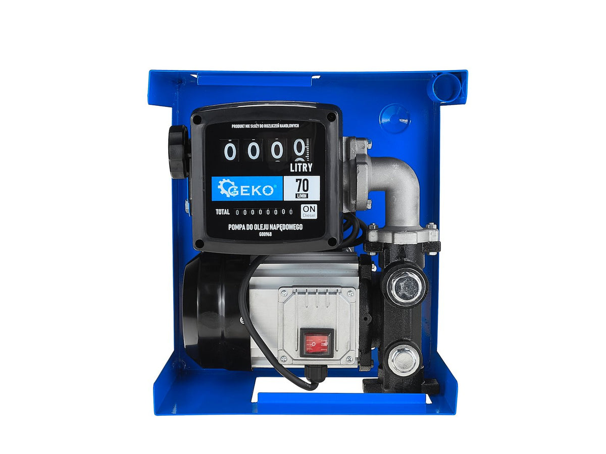 Diesel oil pump self-suction