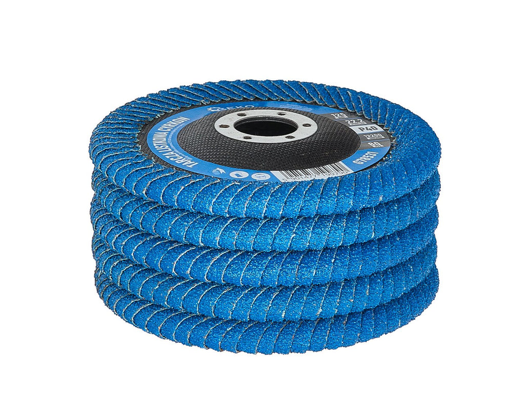 Zirconium flap disc for inguinal weld cavities 125 P40 – Pack of 5