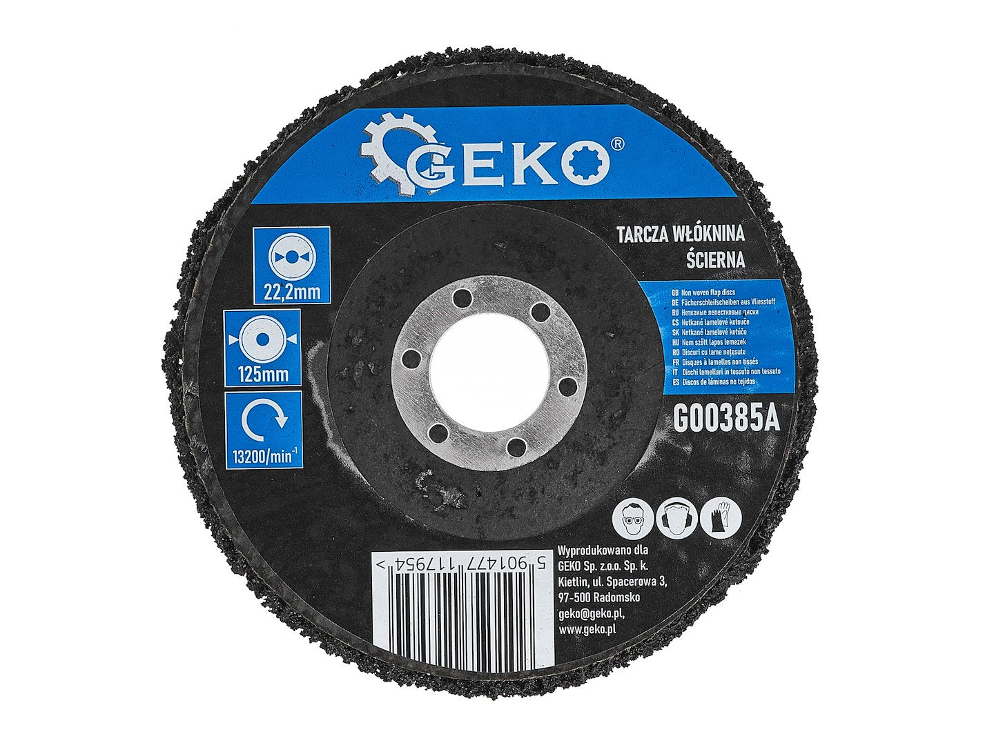 Black diamond wheel 125 x 22.2 mm – Pack of 5