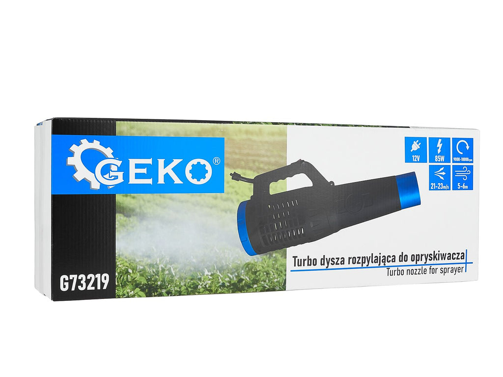Turbo Nozzle for Mist Duster and Sprayer