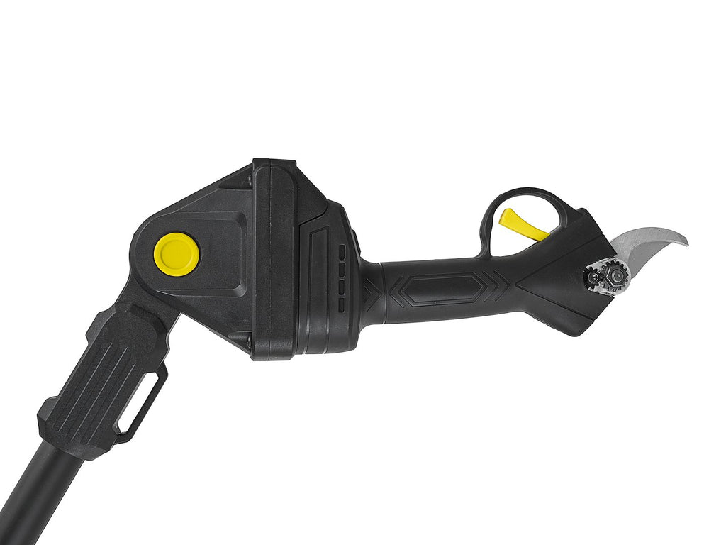21V cordless pruning shears 30mm 2x2.0Ah with telescopic rod 1.65-2.50m