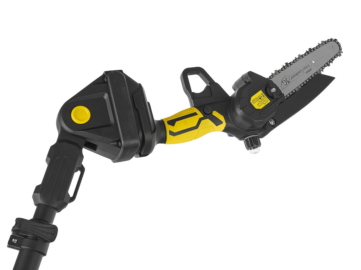 21V 6" cordless chainsaw 2x2.0Ah – XXL set with telescopic rod 1.65-2.50m