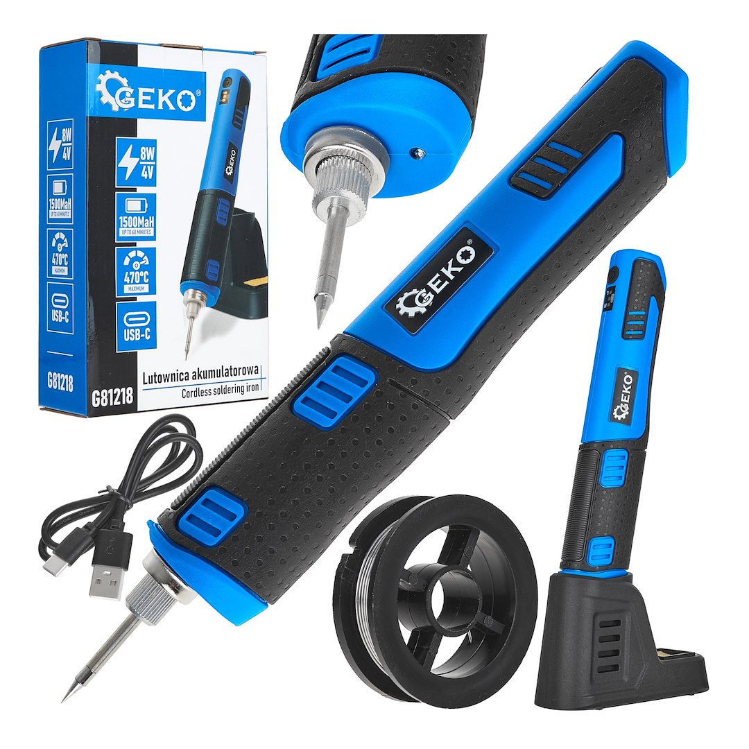 Cordless Soldering Iron 4V 1500 mAh 8W