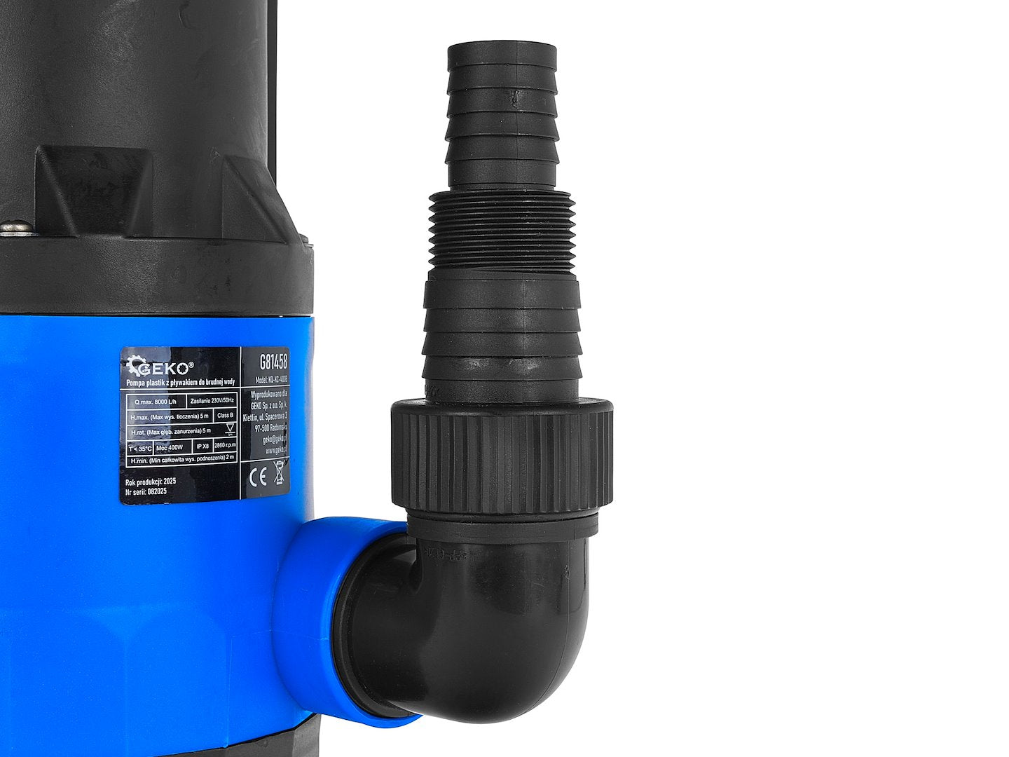MINI plastic submersible water pump with float switch 400 W