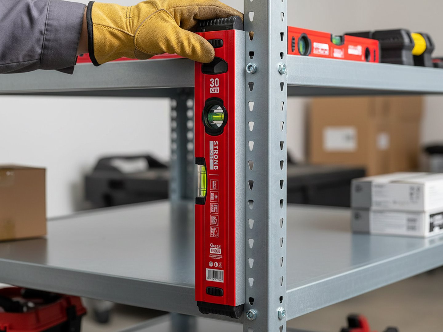 Aluminium Level 300 mm Strong Line