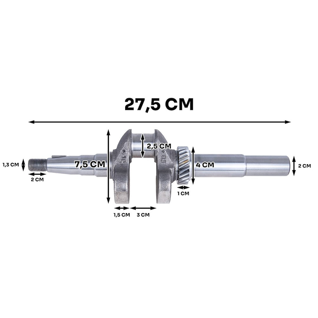 Crankshaft for G84000/01