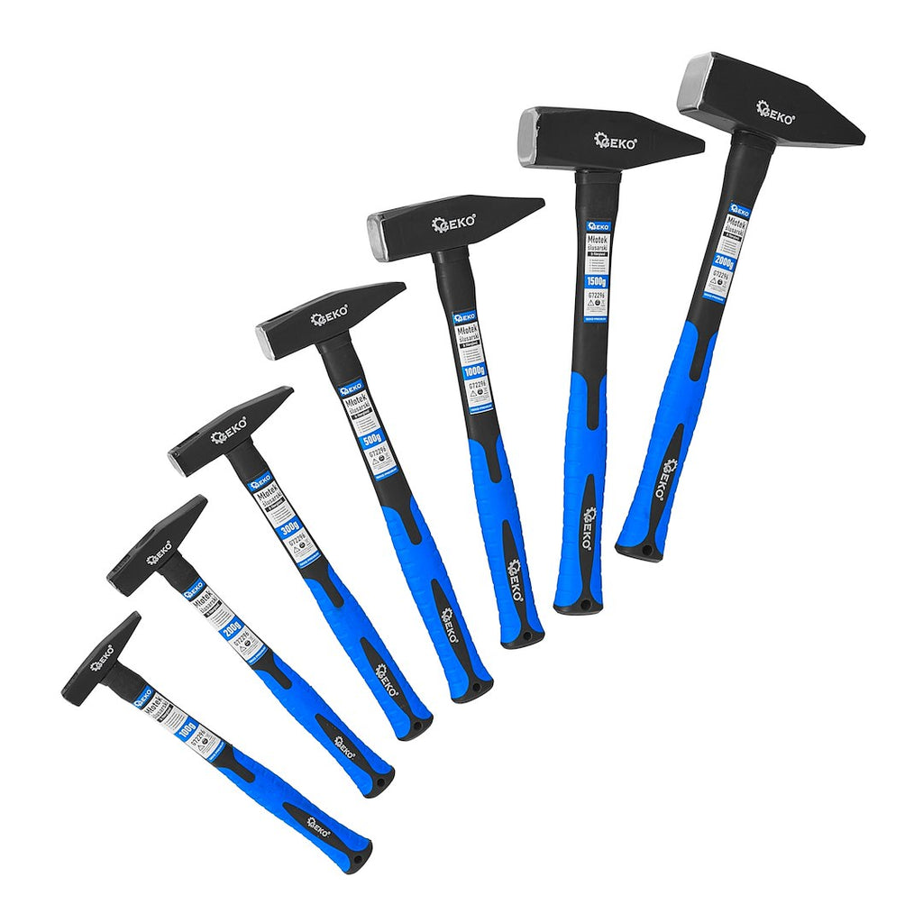 Set of hammers 7pcs fiberglass 100g-2000g