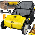 Hand-Push Lawn Sweeper for Grass and Leaves, 53 cm