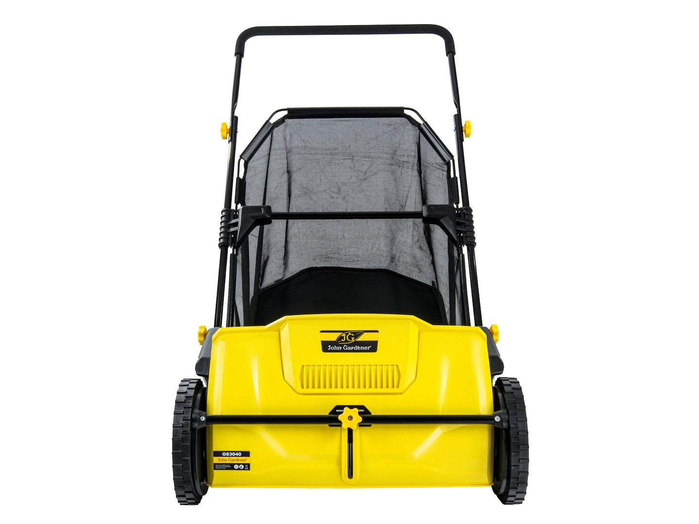 Hand-Push Lawn Sweeper for Grass and Leaves, 53 cm