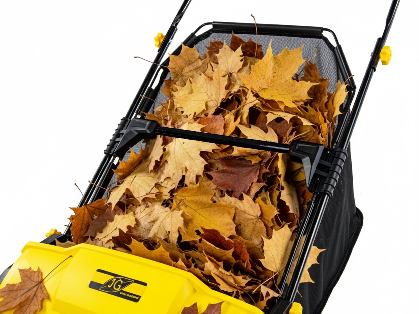 Hand-Push Lawn Sweeper for Grass and Leaves, 53 cm