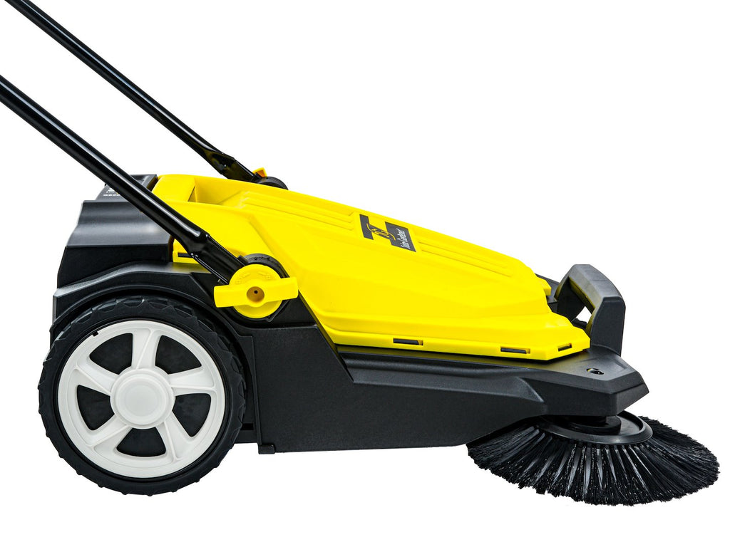 Hand Push Lawn Sweeper for Grass and Leaves 65 cm