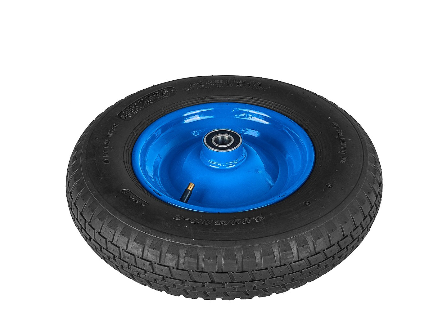 Rubber wheel 4.00-8 6PR 20 mm
