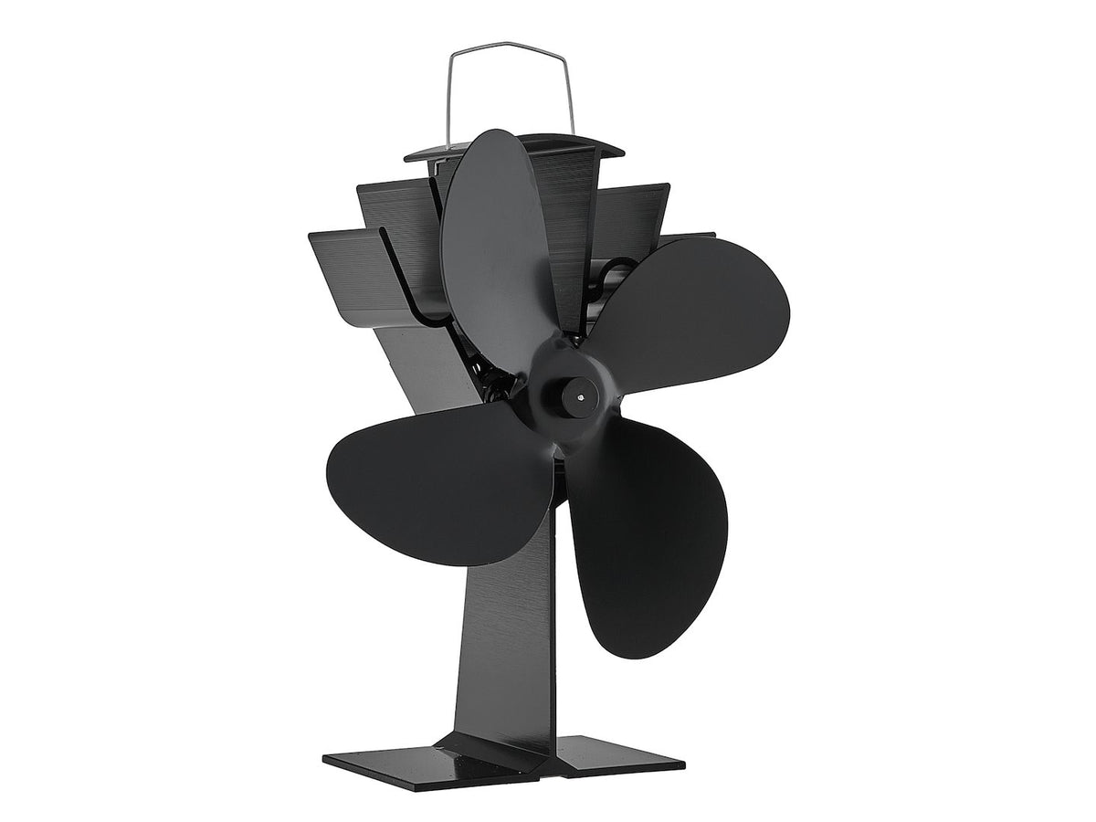 Thermoelectric fireplace fan (stove fan)