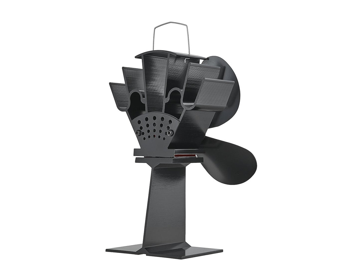 Thermoelectric fireplace fan (stove fan)