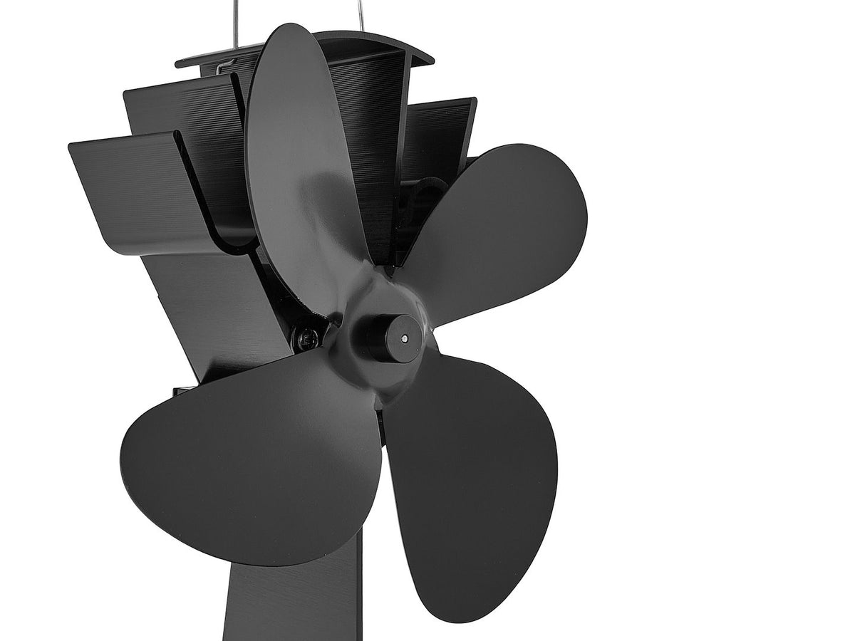 Thermoelectric fireplace fan (stove fan)
