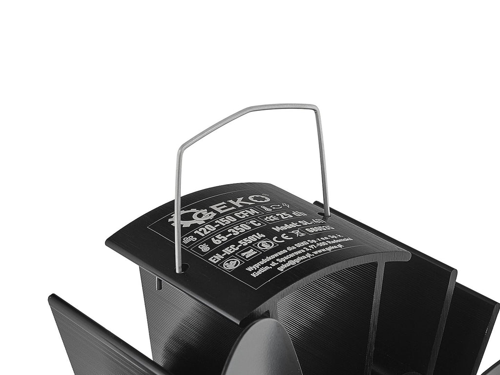 Thermoelectric fireplace fan (stove fan)