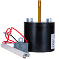 Main motor + starting capacitor for heater G80430/G80431