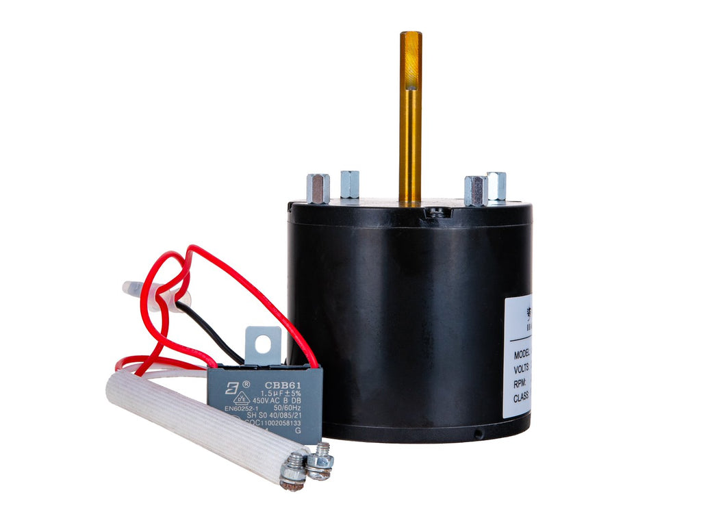 Main motor + starting capacitor for heater G80430/G80431