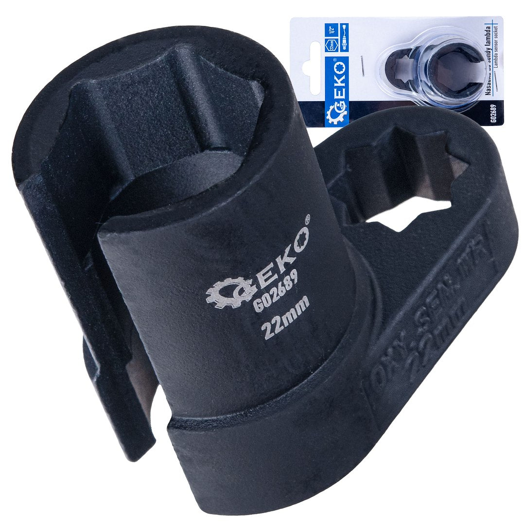 Offset oxygen sensor wrench, 22 mm, 1/2"