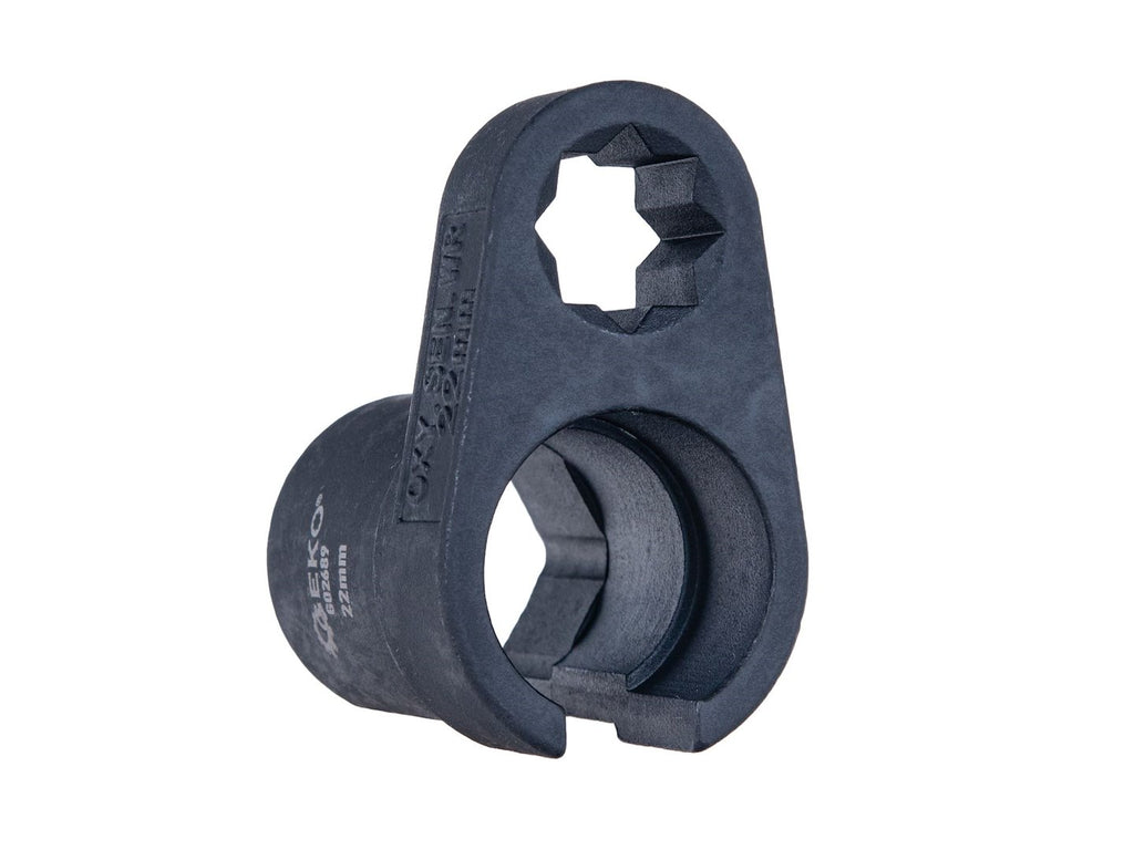 Offset oxygen sensor wrench, 22 mm, 1/2"