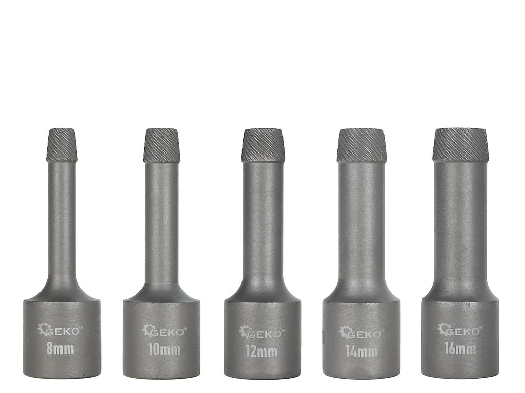1/2" stud extractor set – 5 pcs.