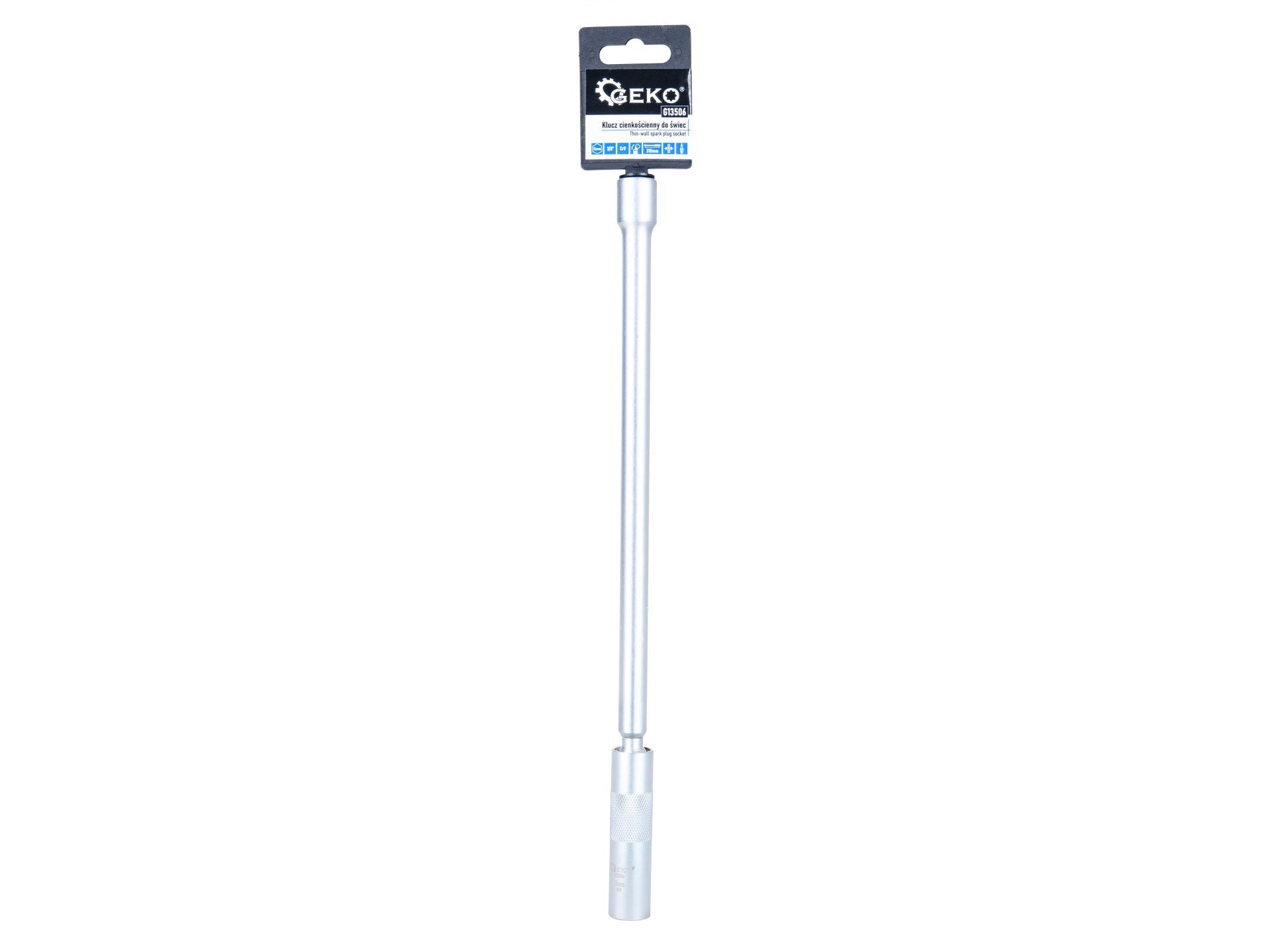3/8" 14 mm thin-walled spark plug wrench with universal joint