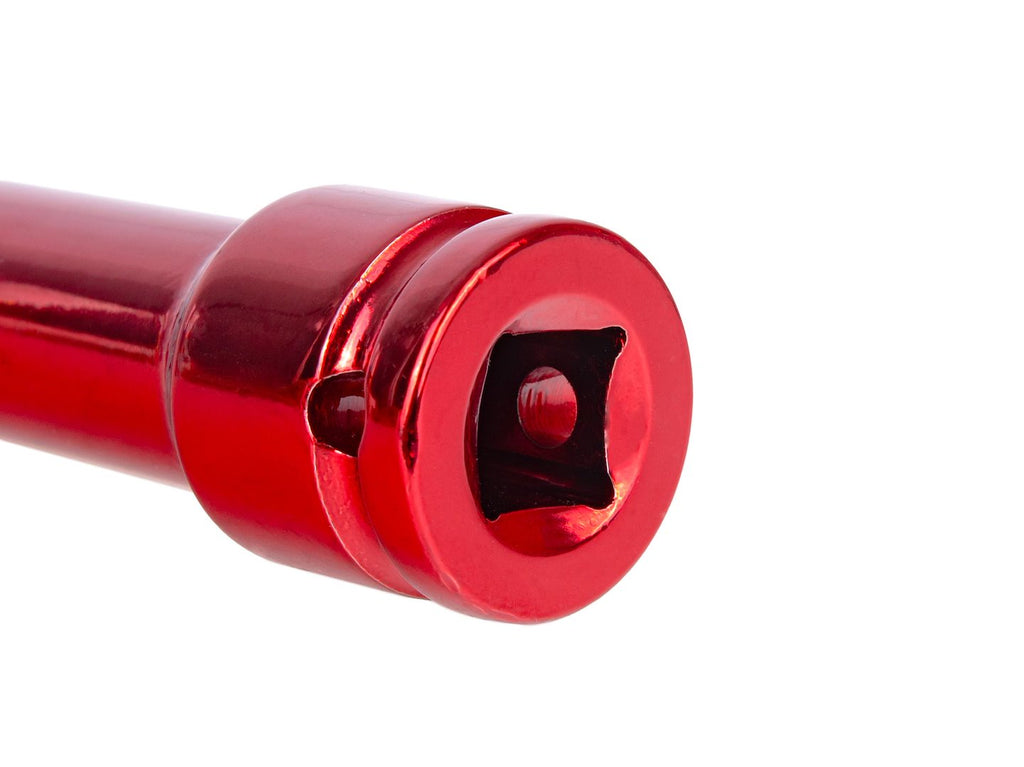 Long alloy-rim impact socket set 17 mm 19 mm 21 mm
