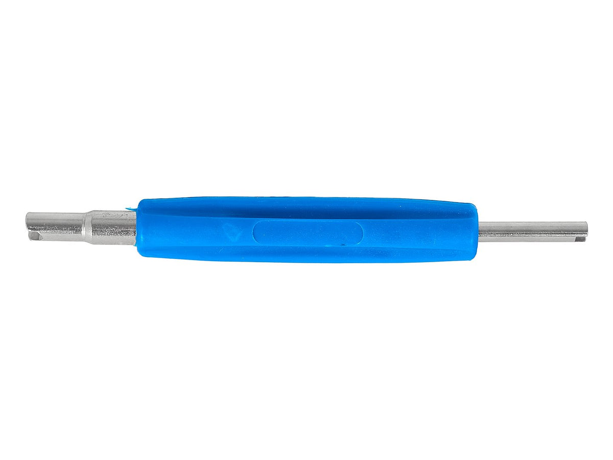 Double-sided valve screwdriver