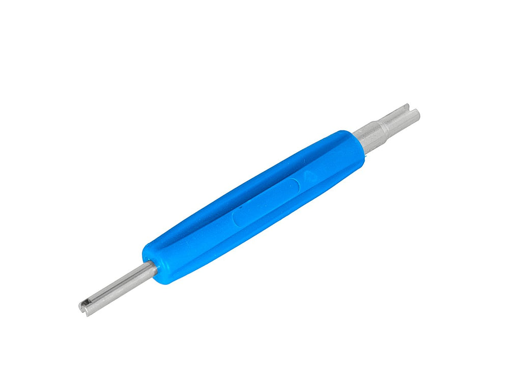 Double-sided valve screwdriver