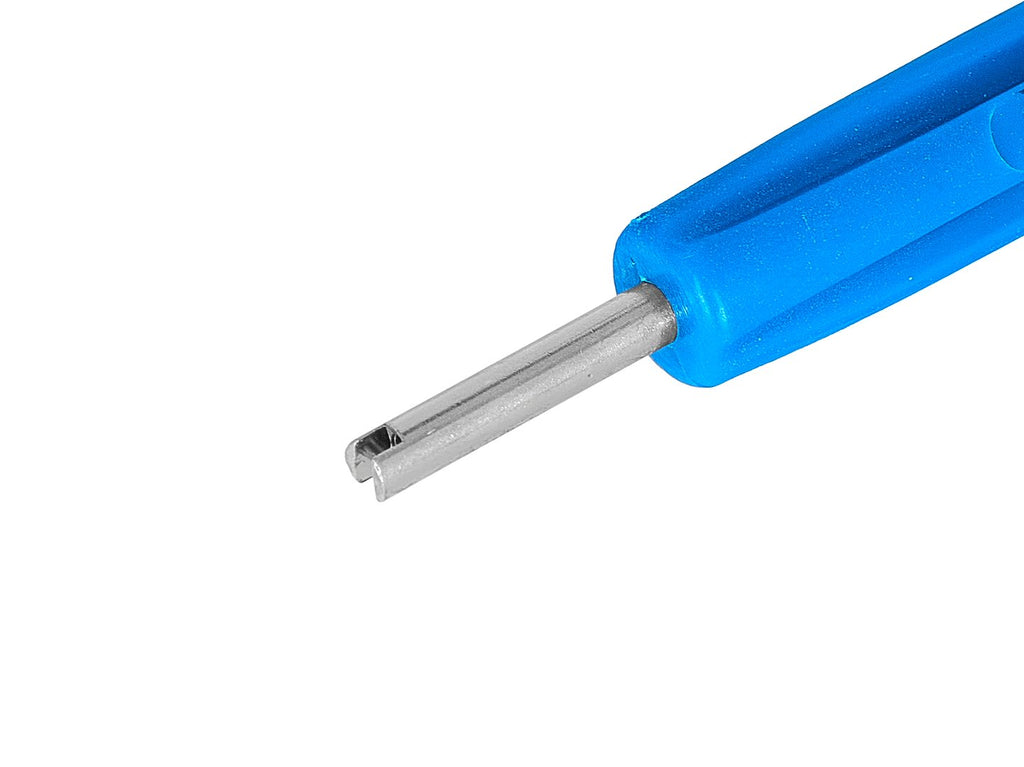 Double-sided valve screwdriver