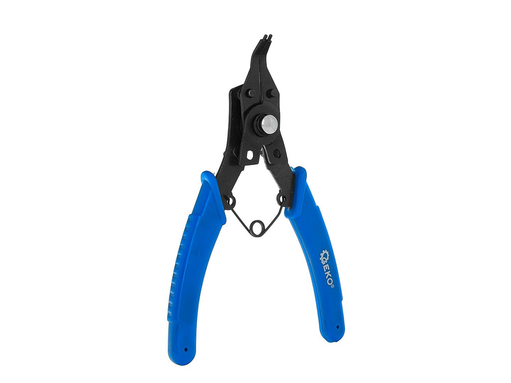 Circlip pliers with four interchangeable tips, 160 mm