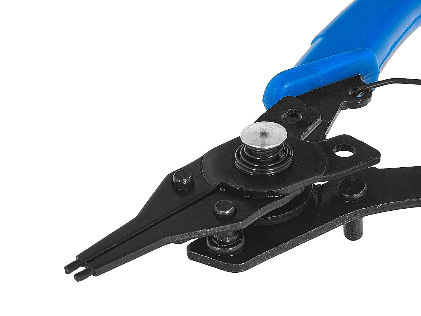 Circlip pliers with four interchangeable tips, 160 mm