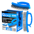 Wire brush with plastic handle, 165 mm – display box – Pack of 12