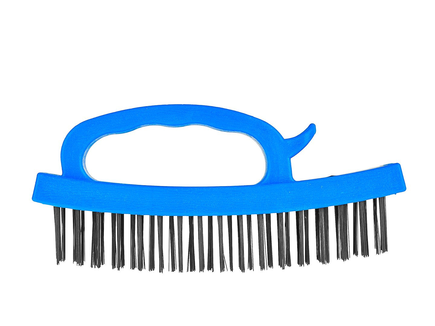 Wire brush with plastic handle, 165 mm – display box – Pack of 12