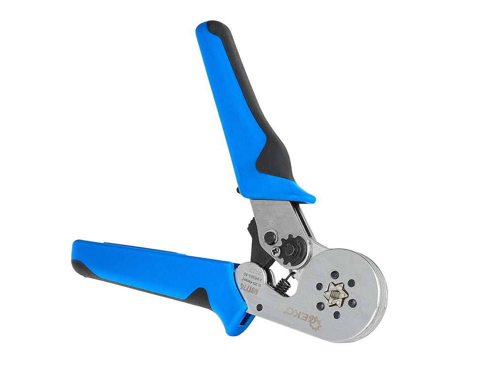 Self-adjustable hexagonal crimping tool 0.25–6 mm2