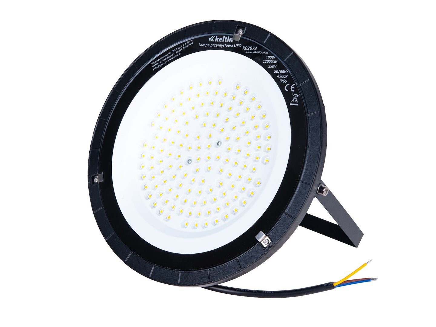UFO type LED high bay light 100W 12000LM 4500K IP65