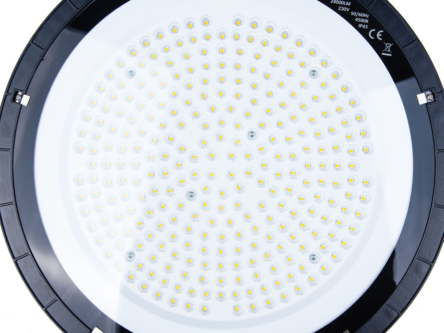 UFO type LED high bay light 200W 24000LM 4500K IP65