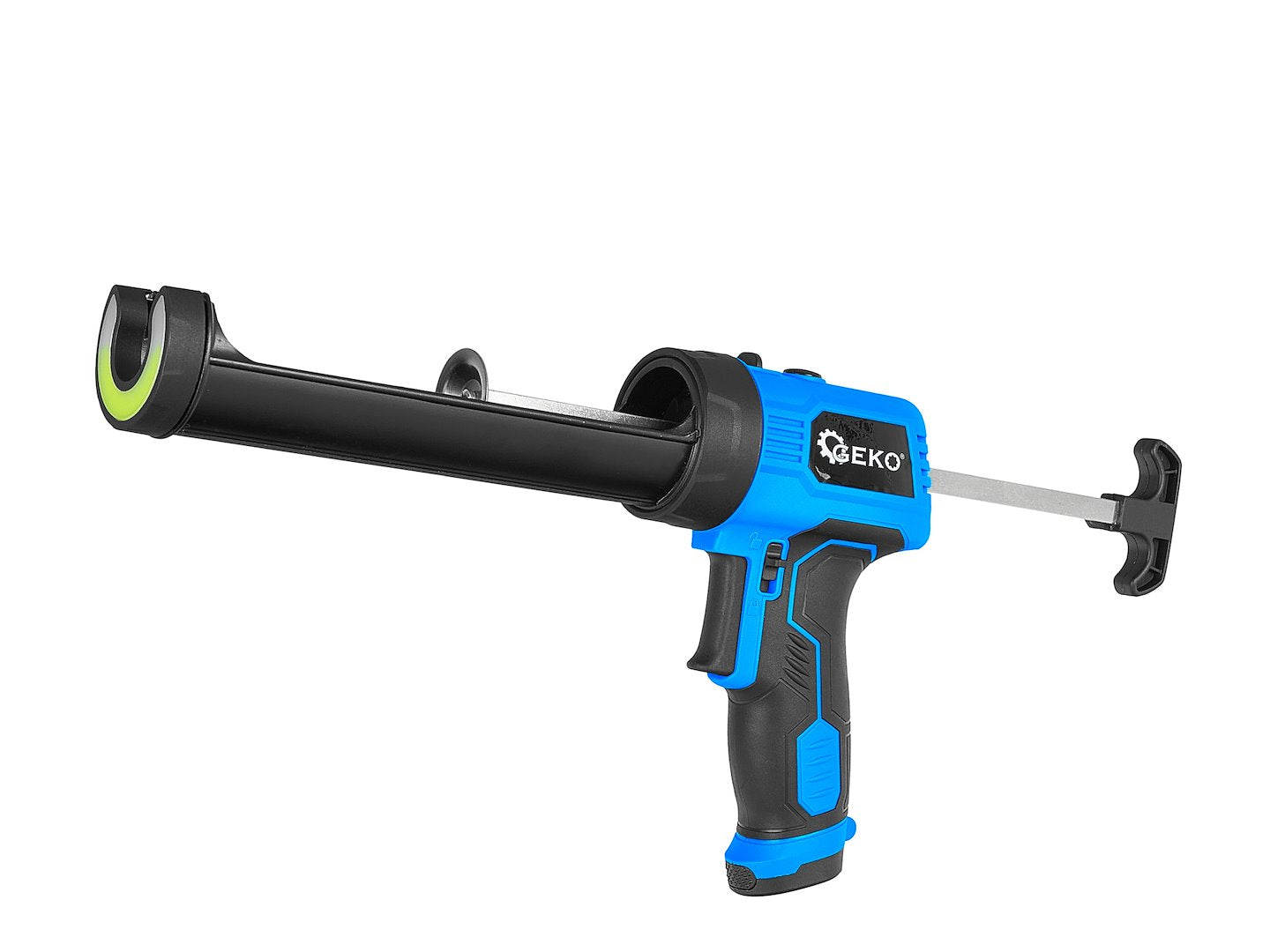 Battery-operated caulk gun