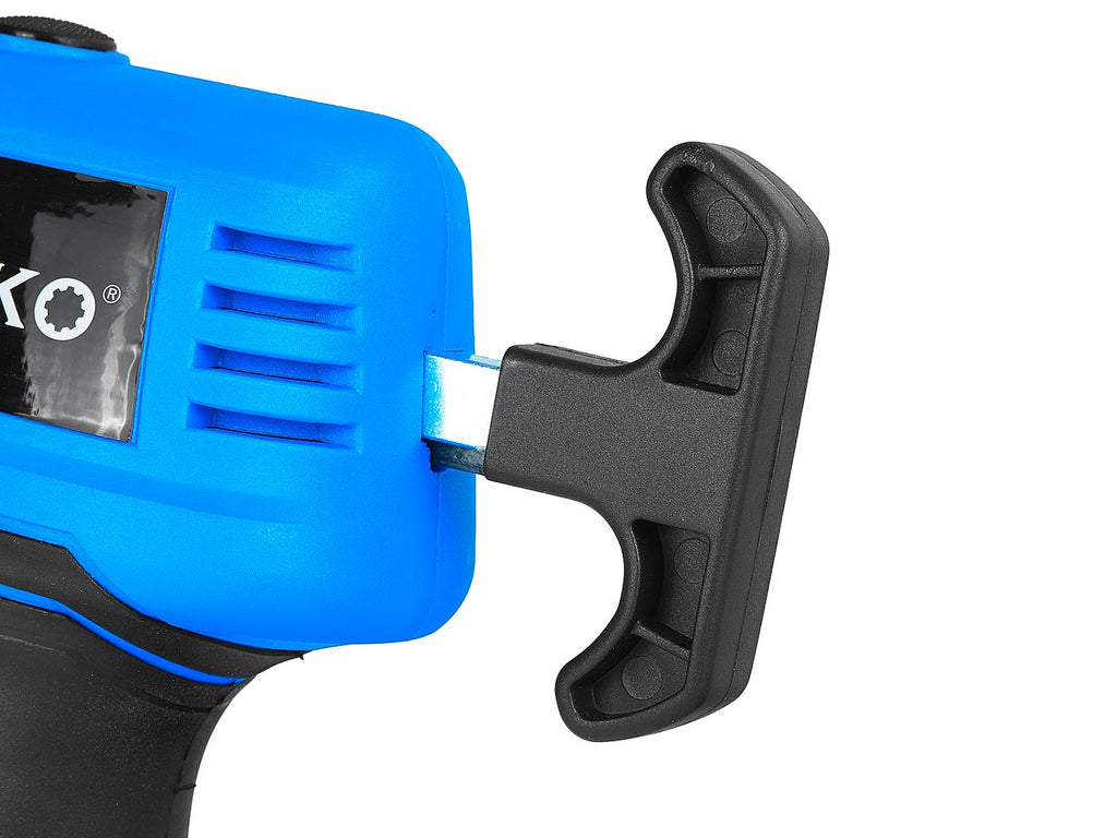 Battery-operated caulk gun
