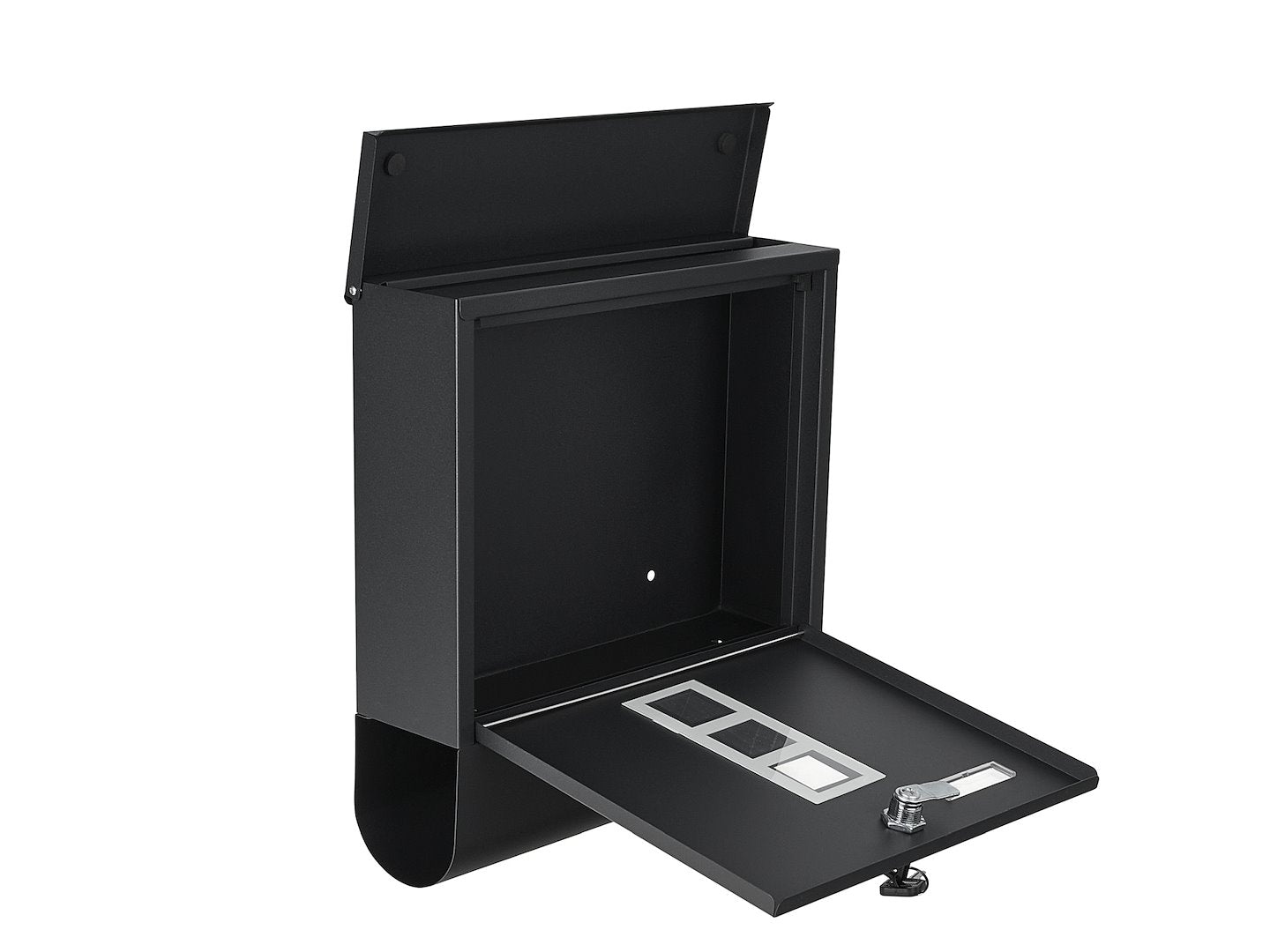 Mailbox 34 x 30.7 x 10 cm / Black