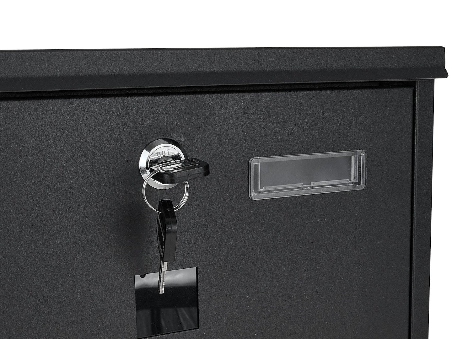 Mailbox 34 x 30.7 x 10 cm / Black