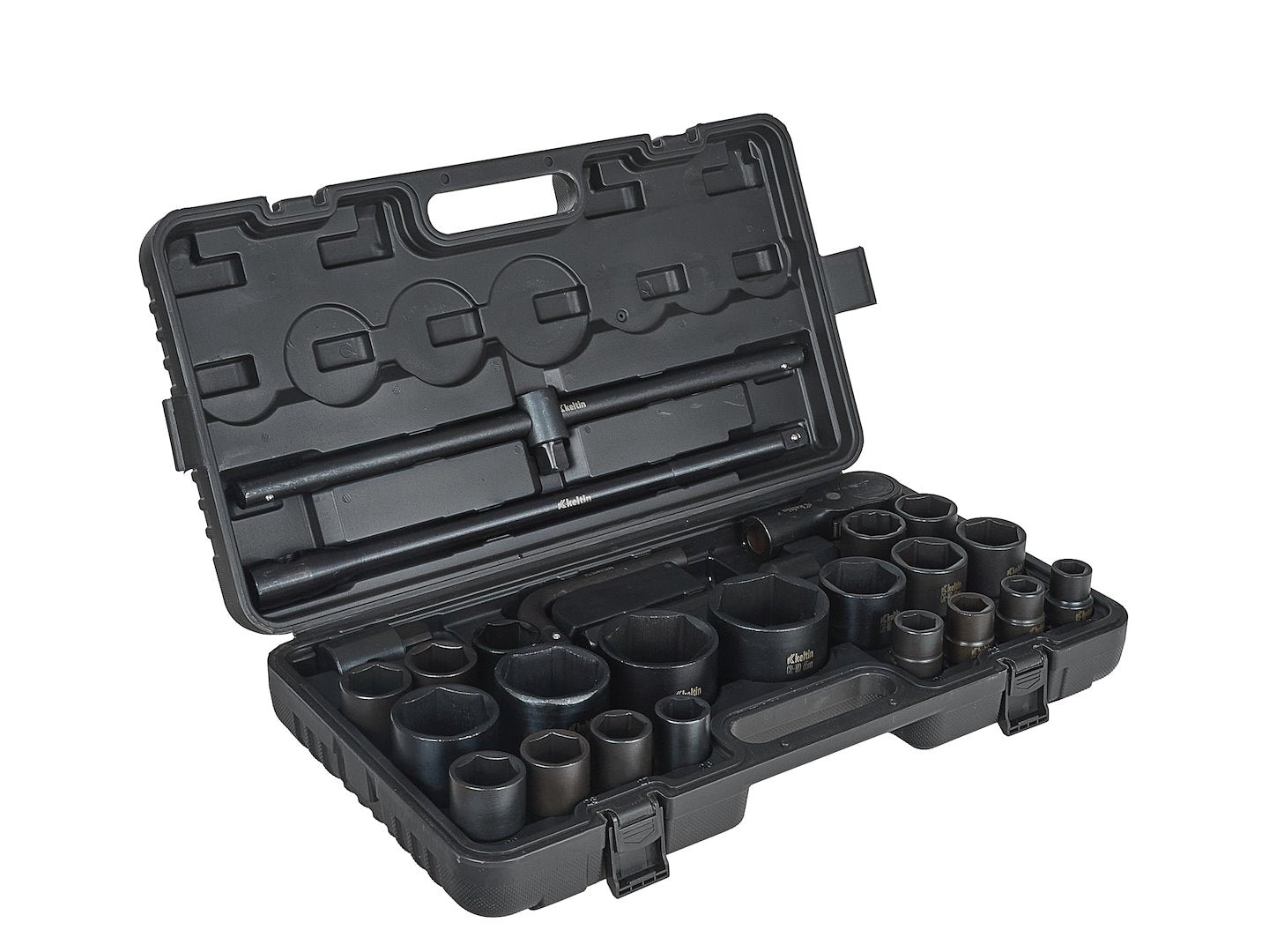 6-point impact socket set 3/4" & 1" drive 17–65 mm 26 pcs