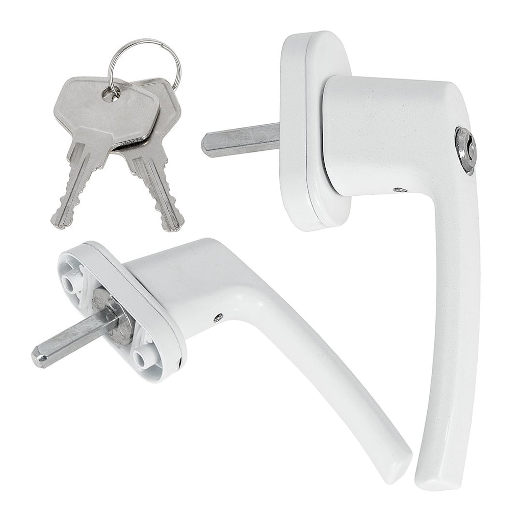 Keyed Aluminium Window Handle
