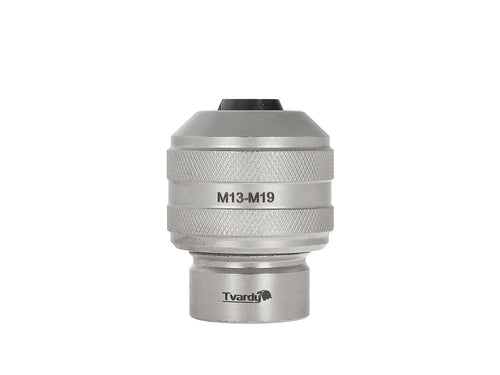 1/2" M13–M19 Tap Adapter, CrV