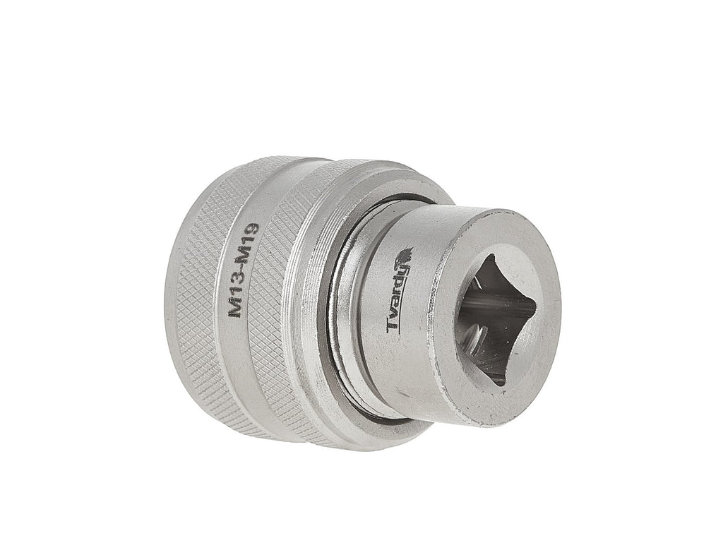 1/2" M13–M19 Tap Adapter, CrV