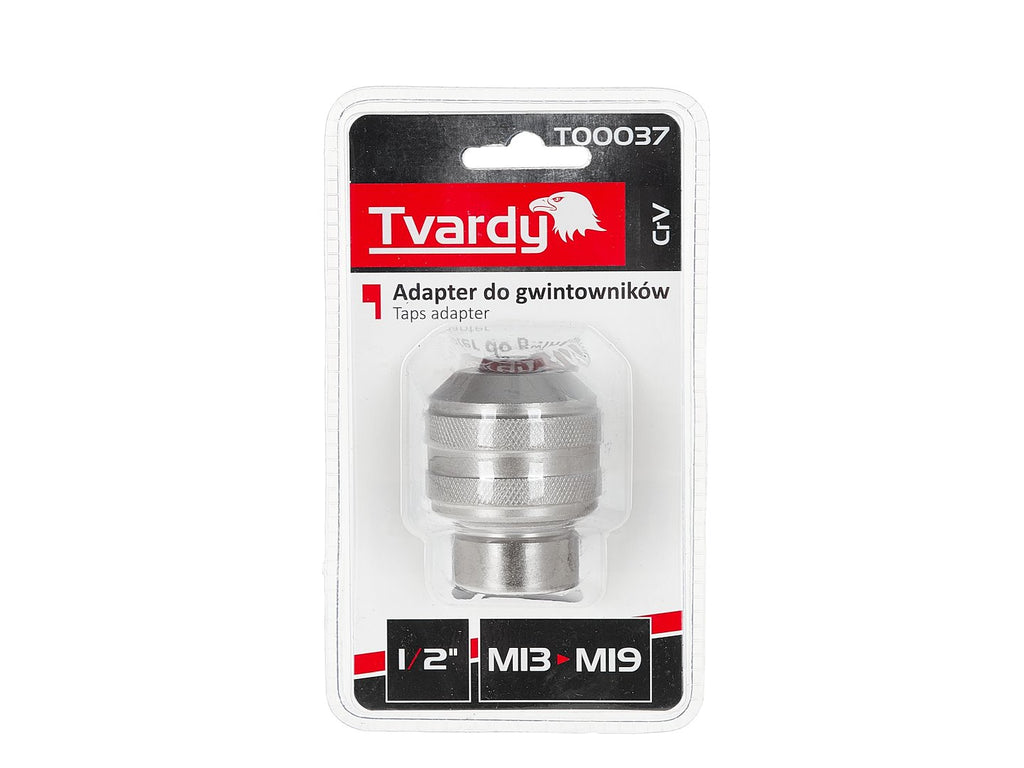1/2" M13–M19 Tap Adapter, CrV