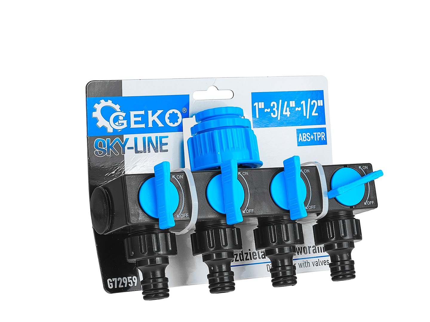 4-way distributor with independent valves — Sky-Line series