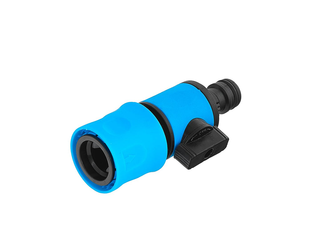 Quick coupler with valve and hose coupling, Sky-Line series
