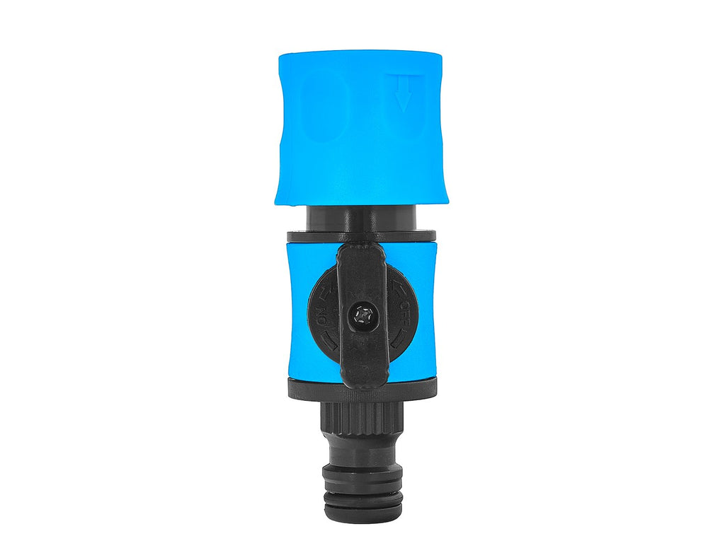 Quick coupler with valve and hose coupling, Sky-Line series