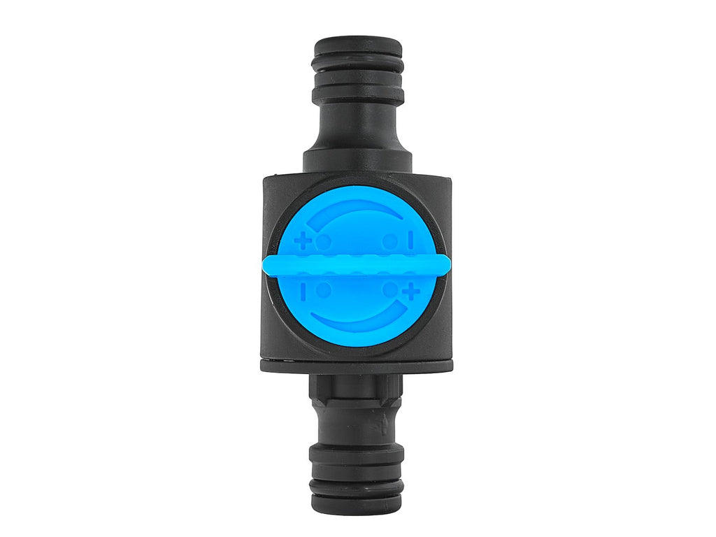 2-way hose coupling with valve, SKY-LINE series